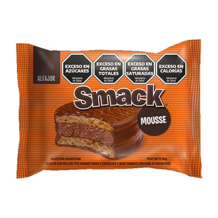Alfajor Smack Mousse de Chocolate 60 g