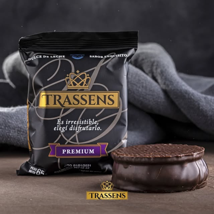 Alfajor Trassens Negro 70g
