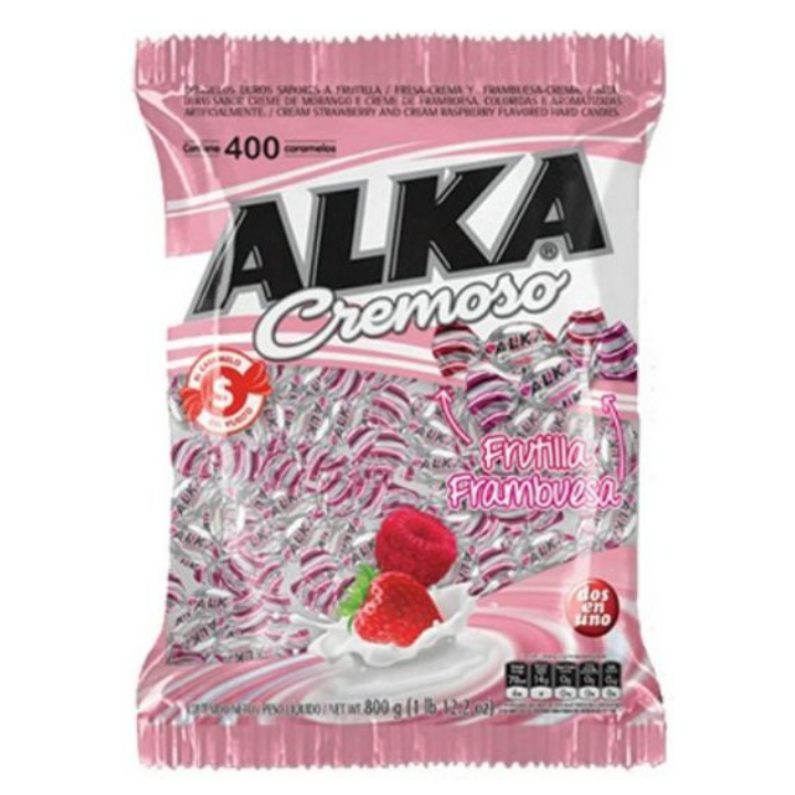 Caramelos Alka x 400 unidades Cremosos (800 g)