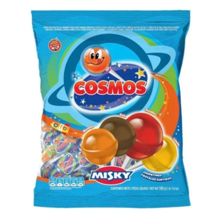 Chupetines Cosmos Sabores x 40 unidades