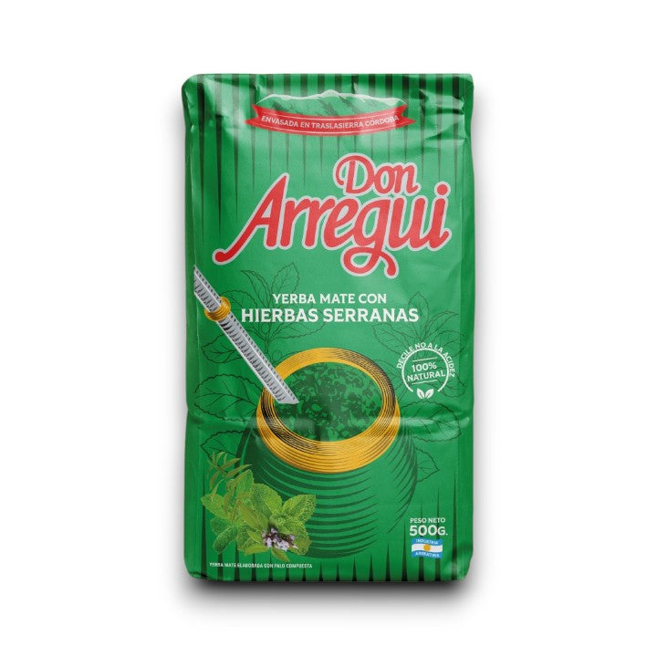 Yerba Don Arregui Hierbas Serranas 500 g.