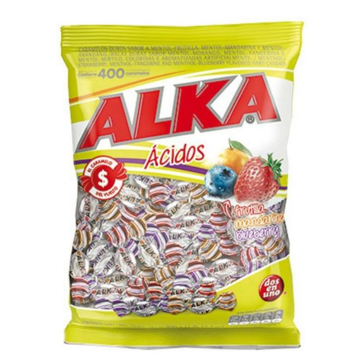 Caramelos Alka x 400 unidades Acidos (800 g)