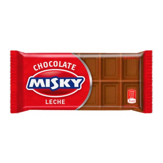 Chocolate Celofán Misky x 25 g Leche (30 unidades)