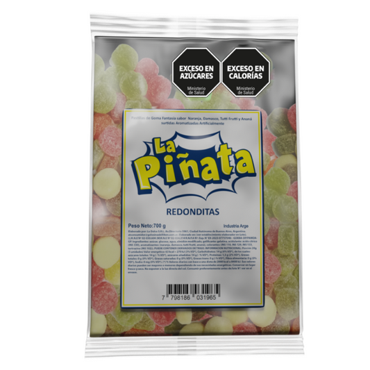 Goma Redonditas La Piñata x 700 g