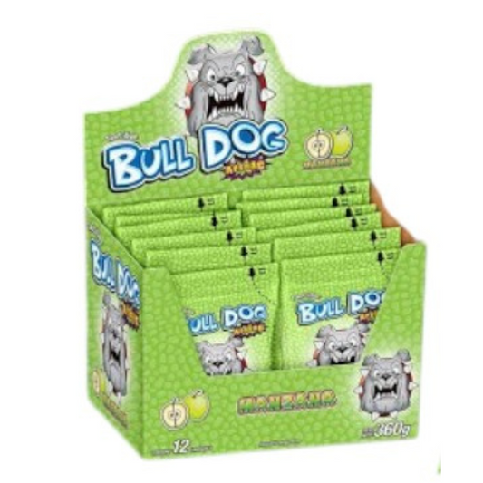 Pastillas Ácidas Bull Dog x 12 unidades sabor manzana