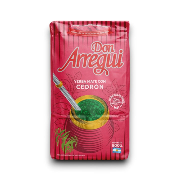 Yerba Don Arregui Cedrón 500 g.
